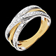 compra on line Anillo Leticia oro amarillo - 13 diamantes