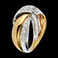 regalo mujer Anillo doble nudo