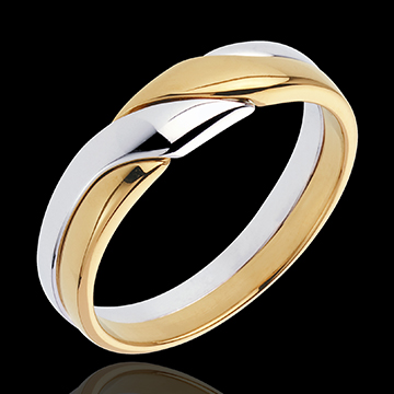 regalos Sortija atracci�n oro amarillo-oro blanco