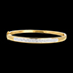 venta Pulsera junco diorami pasador diamantes  - 0.25 quilates - 23 diamantes