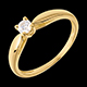 compra en l�nea Solitario ca�a oro amarillo 
