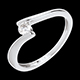 venta en l�nea Solitario ap�strofe oro blanco 