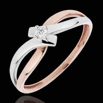 compra Anillo Solitario La vida en rosa