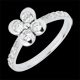 compra on line Anillo Solitario tr�bol de amor