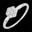 joyer�as Anillo Solitario nieve
