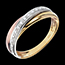 regalos  mujer Sortija Trilocura - 13 diamantes - 3 oros