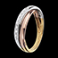 comprar en l�nea Sortija Trilocura - 13 diamantes - 3 oros