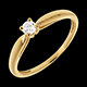 boda Solitario ca�a oro amarillo 