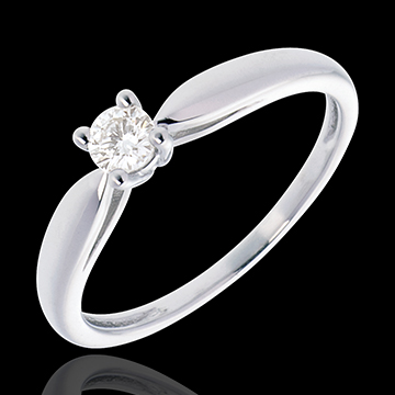 venta Solitario ca�a oro blanco 