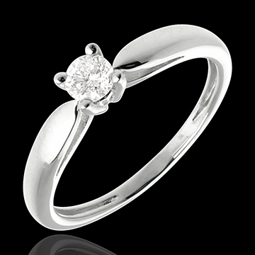 ventas en l�nea Solitario ca�a oro blanco   - 0.21 quilates