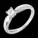 regalos mujer Solitario ca�a oro blanco    - 0.25 quilates