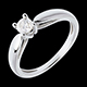 compra en l�nea Solitario ca�a oro blanco   - 0.3 quilates