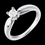 venta en l�nea Solitario ca�a oro blanco   - 0.3 quilates