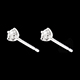 compra   Pendientes diamantes  - cortos oro blanco  - 0.25 quilates