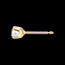 compra en l�nea   Pendientes diamantes  - cortos oro amarillo  - 0.4 quilates