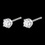 ventas en l�nea Pendientes diamantes  - cortos oro blanco - 0.5 quilates