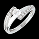 regalos Solitario mecano oro blanco empedrado - 0.51 quilates