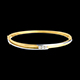 comprar Pulsera junco Triolog�a bipolar oro amarillo-oro blanco - 0.24 quilates - 3 diamantes