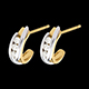 boda Pendientes Triolog�a bipolar  - 0.3 quilates - 6 diamantes