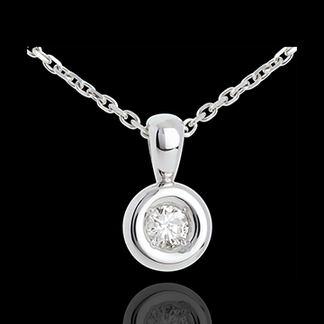 regalos mujer Colgante c�liz diamante campanita  - 0.23 quilates