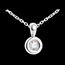boda Colgante c�liz diamante campanita  - 0.23 quilates