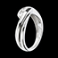 regalo mujer Anillo Triolog�a riturnelo oro blanco - 0.32 quilates - 3 diamantes