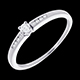 regalos mujer Solitario Octave oro blanco  - 9 diamantes