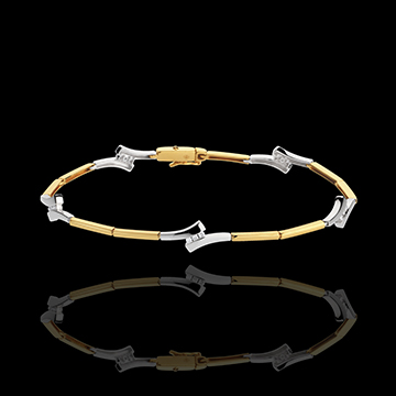 joya en oro Pulsera triolog�a