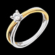 ventas on line Solitario d�o oro amarillo-oro blanco