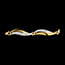 regalos Pulsera trenzada oro amarillo - 22 diamantes