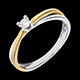 comprar on line Solitario d�o oro amarillo-oro blanco