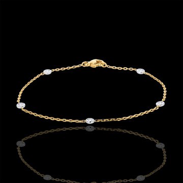 joya Pulsera constelaciones dos oros y diamantes