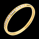 venta en l�nea Alianza oro amarillo semi empedrado - engaste ra�l - 13 diamantes