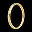 venta Alianza oro amarillo semi empedrado - engaste ra�l - 13 diamantes