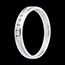 venta en l�nea   Alianza oro blanco semi empedrado - engaste ra�l  - 0.25 quilates - 10 diamantes