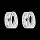 regalos Pendientes volat�n oro blanco