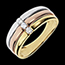 comprar on line Anillo Triolog�a Trinidad - 3 oros - 3 diamantes