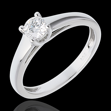 venta en l�nea Imprescindible Solitario blanco  - 0.34 quilates