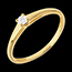 regalo mujer Imprescindible  Solitario oro amarillo 