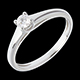 ventas Imprescindible  Solitario oro blanco 