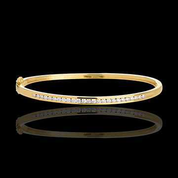 joyer�a Pulsera junco pasador 25 diamantes - 0.75 quilates - 25 diamantes