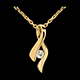 regalo mujer Colgante infinito oro amarillo diamante