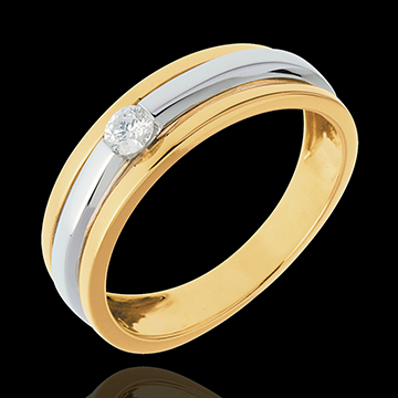 comprar on line Solitario eclipse oro amarillo-oro blanco 