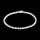 mujer Pulsera �baco diamantes - oro blanco  - 1.15 quilates - 60 diamantes