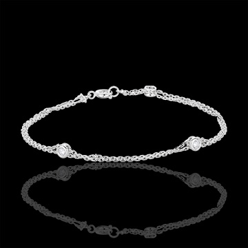 joyas en oro Pulsera zodiaco oro blanco y diamantes