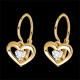 compra on line Pendientes mi amor oro amarillo