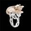 regalos  mujer Anillo Cervatillo - oro rosa y diamantes