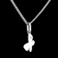 joya Mi peque�a mariposa - talla adulto - oro blanco