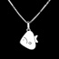 joyas en oro pescado ch�ri - talla adulto - oro blanco