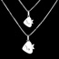joyer�a pescado ch�ri - talla adulto - oro blanco